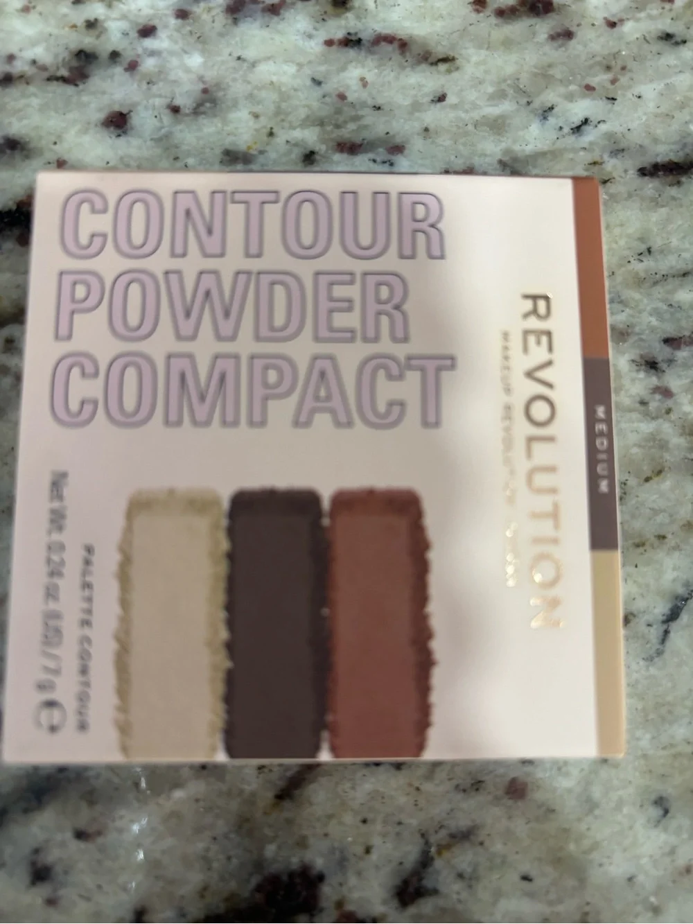 Revolution Contour Powder Compact - Medium Neutral Browns